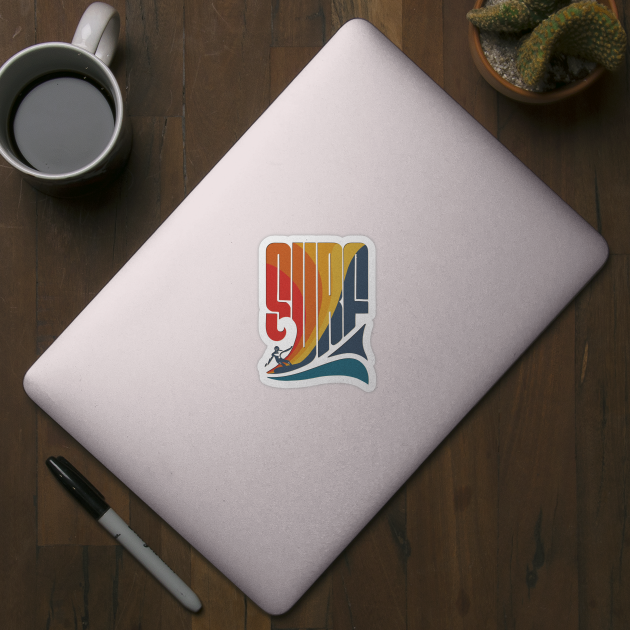 Retro Surf by Doc Multiverse Designs